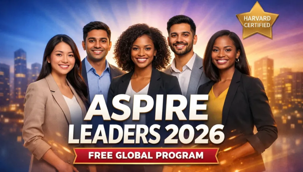 Aspire Leaders Program 2026 Opens: Free Global Leadership Program for Young Professionals