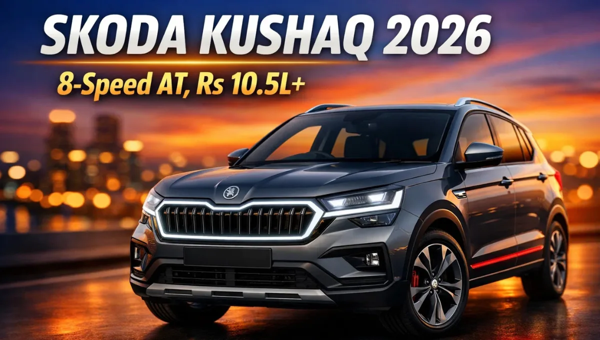 Skoda Kushaq Facelift 2026: New Look, Smart Features and Expected Price
